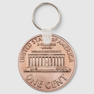 Llavero El Lincoln memorial 2005 1 dinero de la moneda de