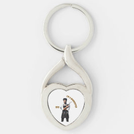 Llavero El *llavero con tema de barbero