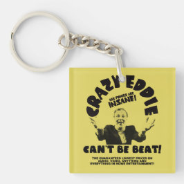 Llavero El loco Eddie no puede ser derrotado