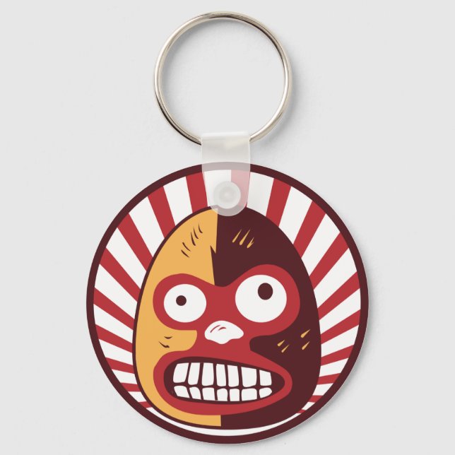 Llavero El Loco Mexican Luchador keychain (Anverso)