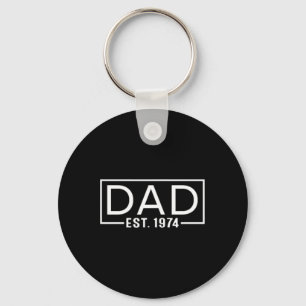 Llavero El logo del Día del Padre Este de 1974 espera emba