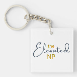 Llavero El logotipo elevado de NP