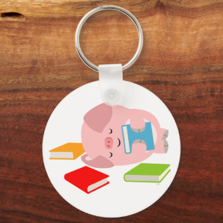 Llavero El Lover del Pequeño Libro (Cerdo Personalizado Cu