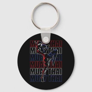 Llavero El luchador Muay Thai Sports Martial Arts Mma Tail