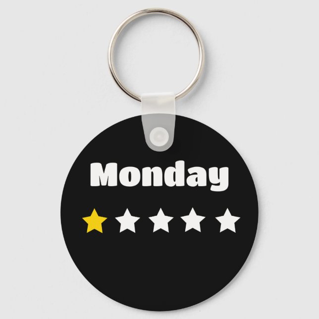 Llavero El lunes apesta  (Anverso)
