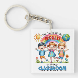 Llavero El Maestro El Futuro Del Mundo Está En Mi Aula