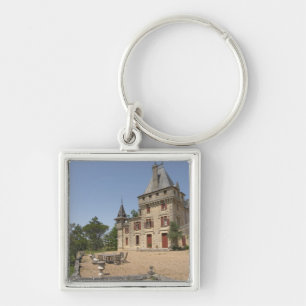 Llavero El magnífico Chateau de Pressac y jardín