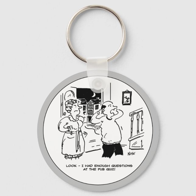 Llavero El marido no quiere interrogarlo tras un test de p (Anverso)