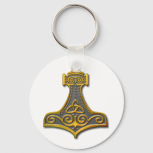 Llavero El Martillo-oro del Thor