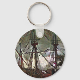 Llavero El Mayflower 2 en arte A.I. caprichoso