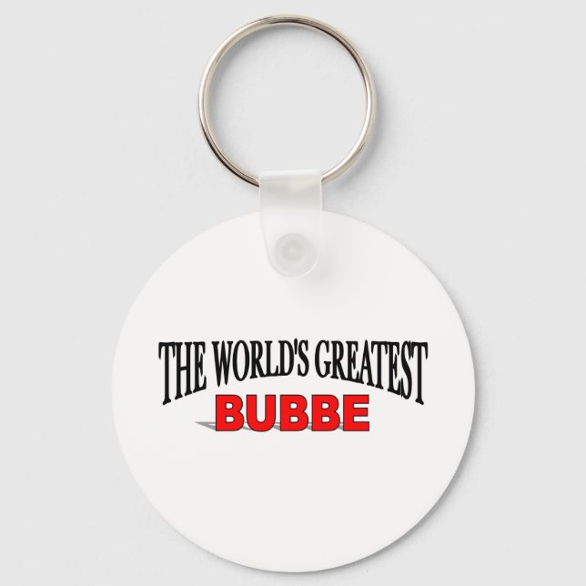 Llavero El mayor bubbe del mundo (Anverso)