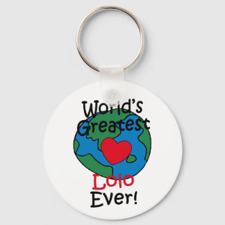 Llavero El mayor corazón de Lolo del mundo