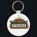 Llavero El mayor director del mundo<br><div class="desc">Los mejores Camisetas, ropa y regalos del mundo son la ocupación ideal y los regalos de reconocimiento a los empleados además de regalos para todas las ocasiones. Este singular diseño de marquesina muestra la ocupación y la profesión rodeadas de luces de neón y estrellas. Disponible en tazas, imanes, llaveros, botones,...</div>