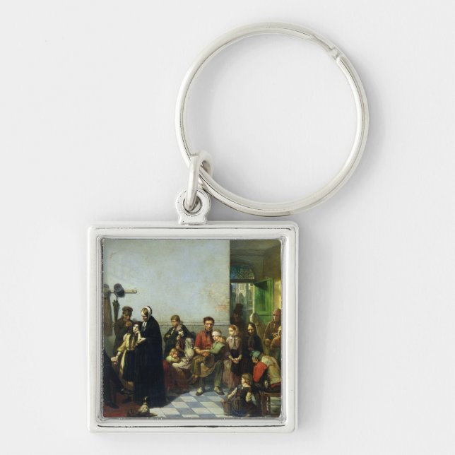 Llavero El médico para los pobres (Frente)