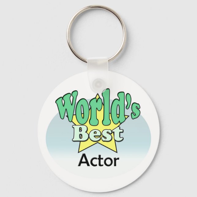 Llavero El mejor actor del mundo (Anverso)