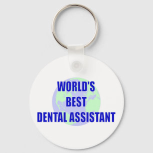 Llavero El mejor ayudante de dentista del mundo