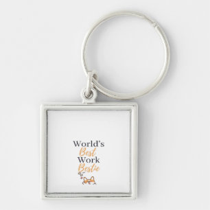 Llavero El Mejor Coworker En El Gráfico Mundial