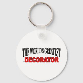 Llavero El mejor decorador del mundo