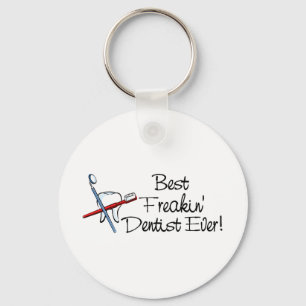 Llavero El mejor dentista de Freakin nunca