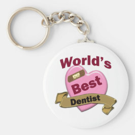 Llavero El mejor dentista del mundo