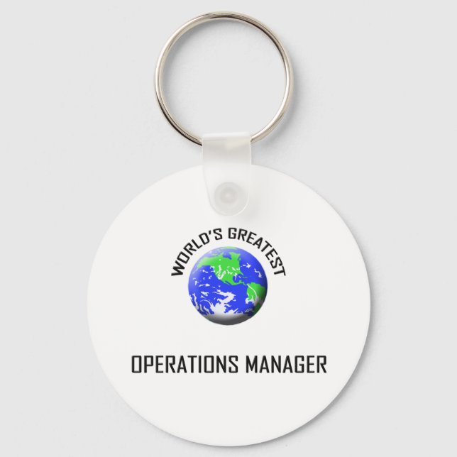 Llavero El mejor director de operaciones del mundo (Anverso)