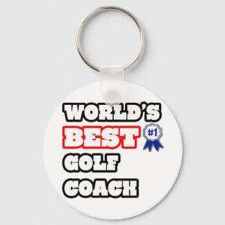 Llavero El mejor entrenador de golf del mundo