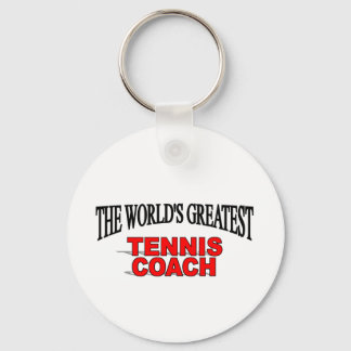 Llavero El mejor entrenador de tenis del mundo