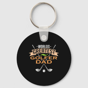 Llavero El mejor golfista del mundo Papá Golf Papá