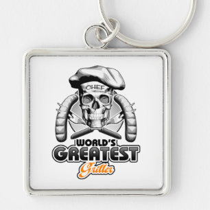 Llavero El mejor griller del mundo v5