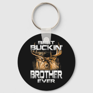 Llavero El mejor Hermano Buckin de la caza de ciervos