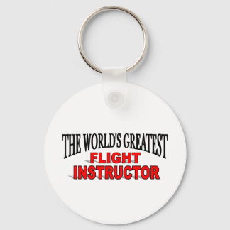 Llavero El mejor instructor de vuelo del mundo