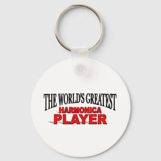 Llavero El mejor jugador de armónica del mundo
