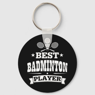 Llavero El mejor jugador del bádminton