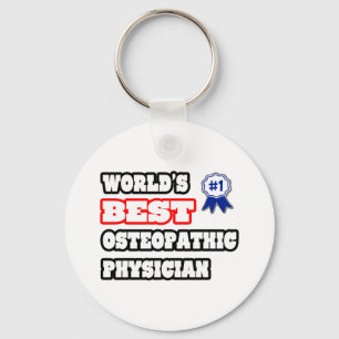 Llavero El mejor médico osteopático del mundo