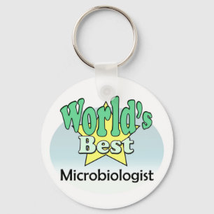 Llavero El mejor microbiólogo del mundo