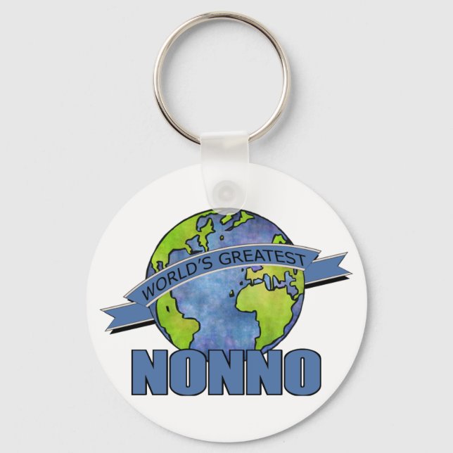 Llavero El mejor Nonno del mundo (Anverso)