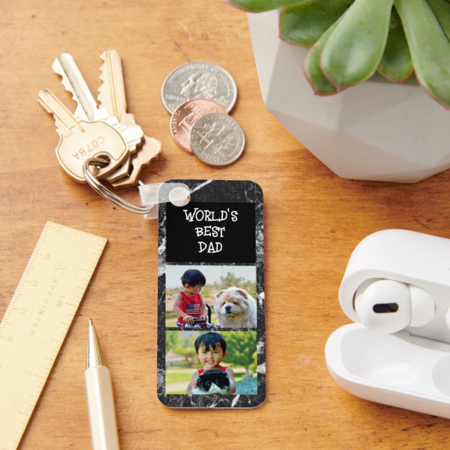 Llavero El mejor padre de la historia 2 foto Día del padre (Escritorio )