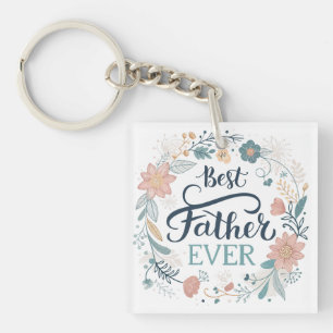 Llavero el mejor padre de todos los tiempos, encantadoras 