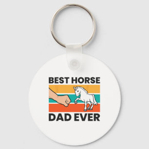 Llavero El mejor padre ecuestre de caballos de Ri