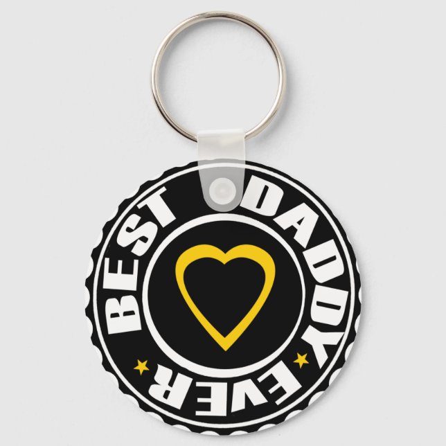 Llavero El mejor papá de todos (Anverso)