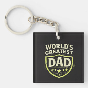 Llavero El mejor papá del mundo Día del Padre