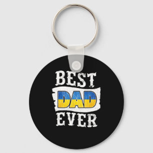Llavero El Mejor Papá del Mundo Día del Padre Bandera de U