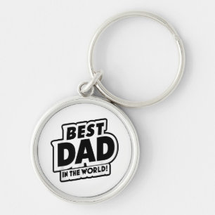 Llavero El mejor papá del mundo en el Día del Padre