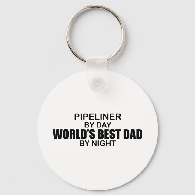Llavero El mejor papá del mundo - Pipeliner (Anverso)