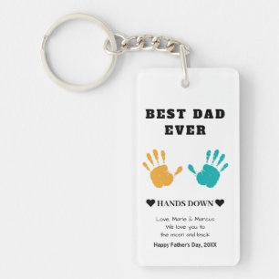 Llavero El mejor papá jamás deja atrás el día del padre