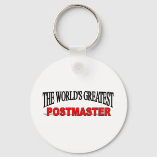 Llavero El mejor postmaster del mundo