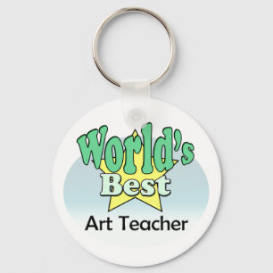 Llavero El mejor profesor de arte del mundo