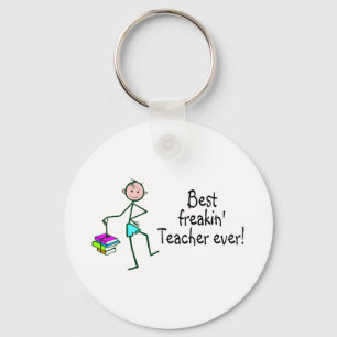 Llavero El mejor profesor de Freakin de la historia