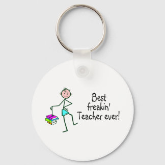 Llavero El mejor profesor de Freakin de la historia