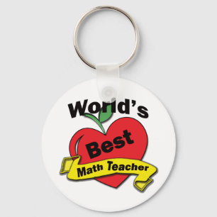 Llavero El mejor profesor de la matemáticas del mundo